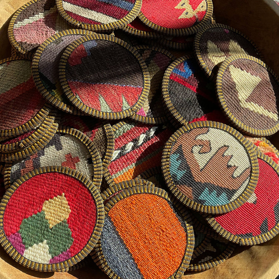 Kilim Coasters