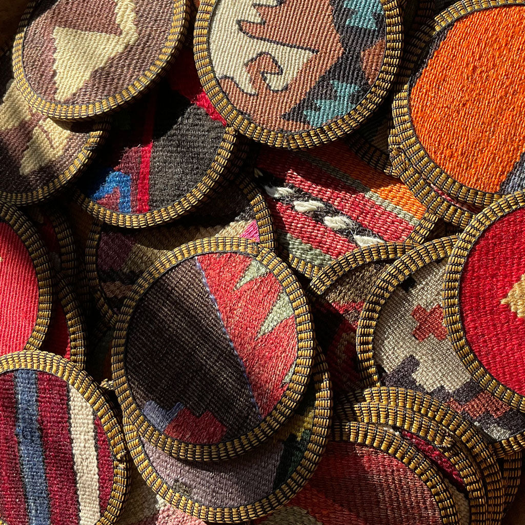 Kilim Coasters