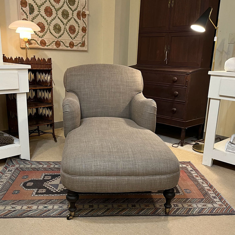 Ali Chaise in Fabric Sahara Taupe by Lee Industries