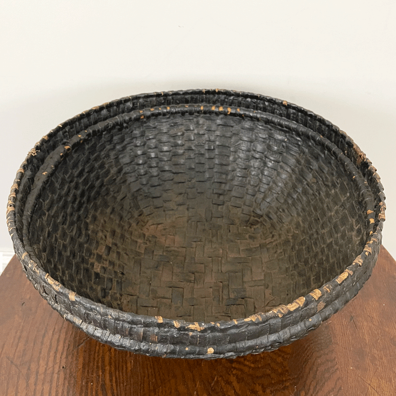 Vintage Basket From India-C