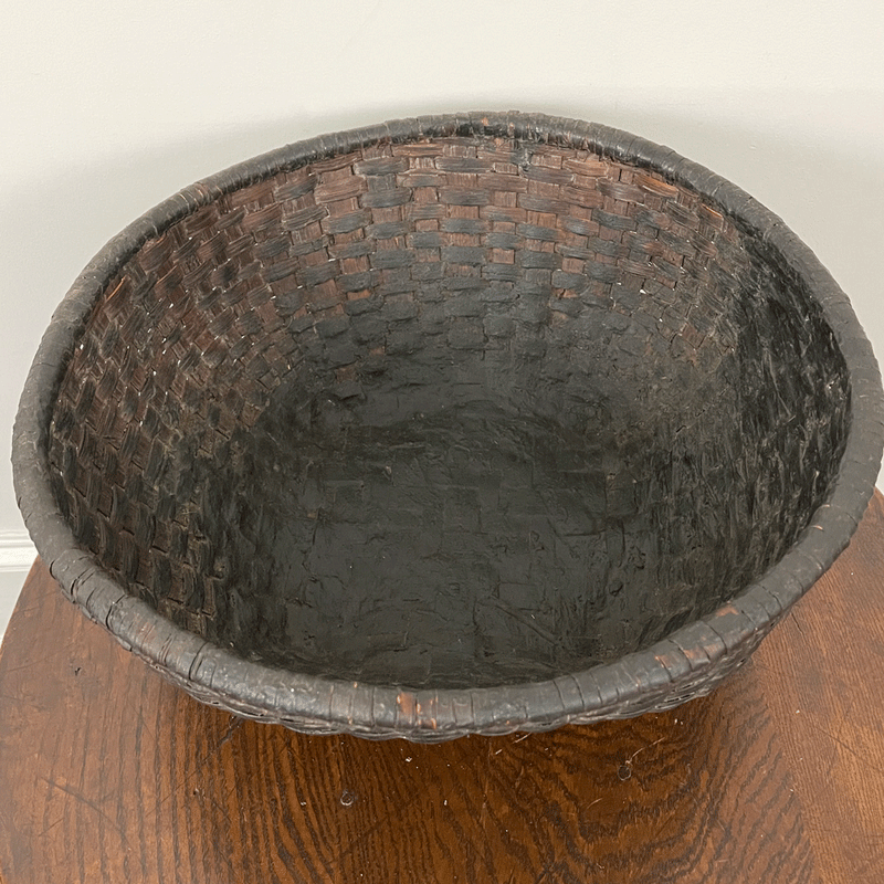 Vintage Basket From India-E