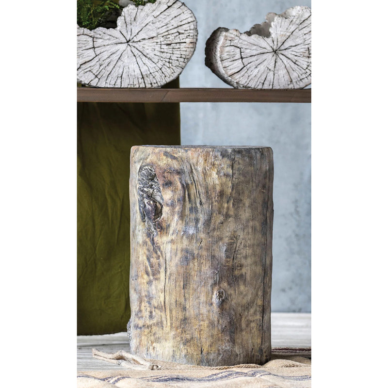 Faux Boise Stump Stool