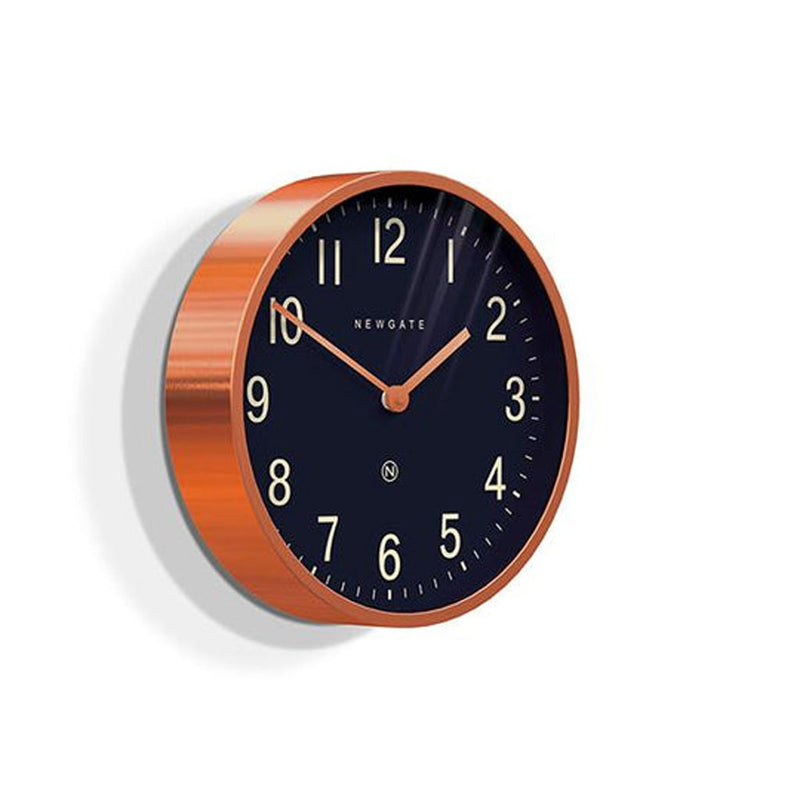 Master Edwards Clock in Radial Copper