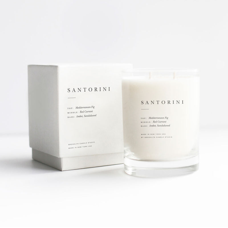 Escapist Santorini Candle by Brooklyn Candle