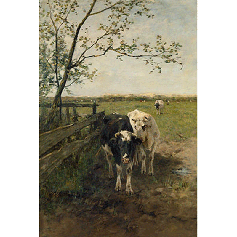 Cow in Field Wall Hanging