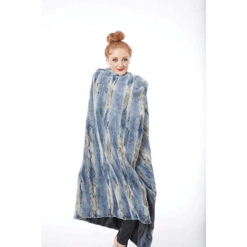 Aspen faux fur discount throw