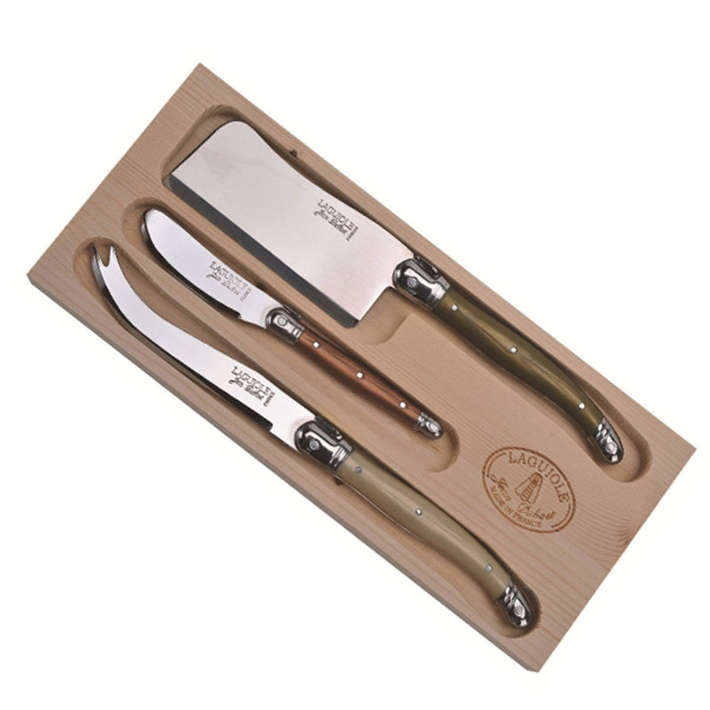 Laguiole Mineral Cheese Set Knife 