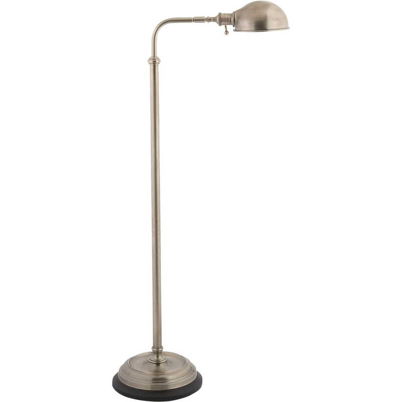 Apothecary Adjustable Floor Lamp in Antique Nickel