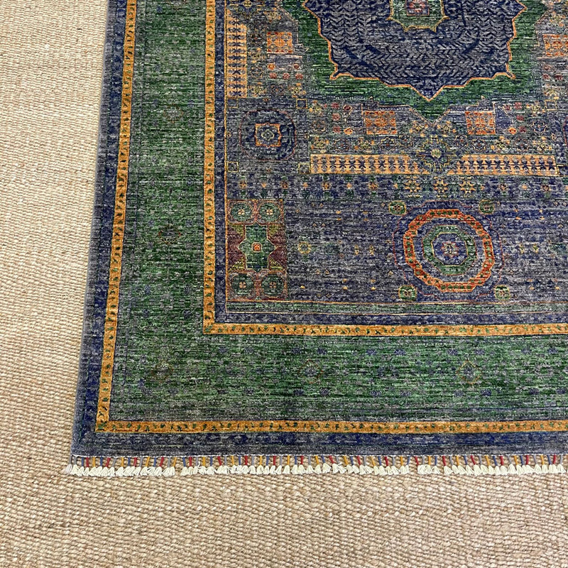 Vintage Afghan Carpet 5&