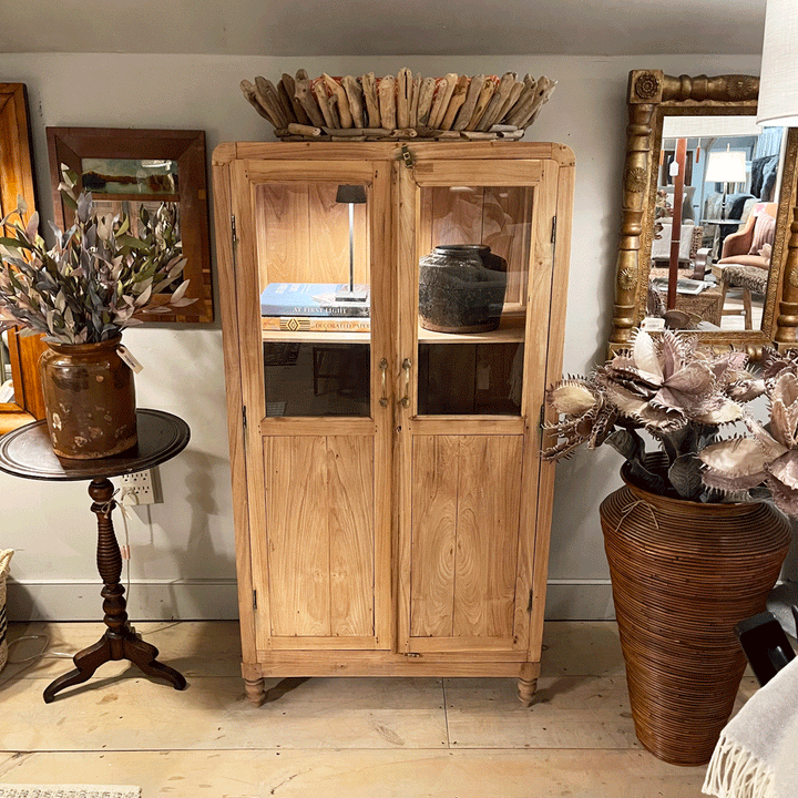 Vintage Bleached Teak Cabinet Extra Large