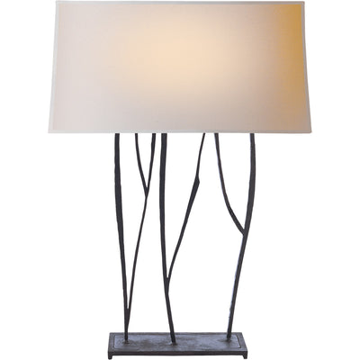 Aspen Table Lamp in Black Rust 