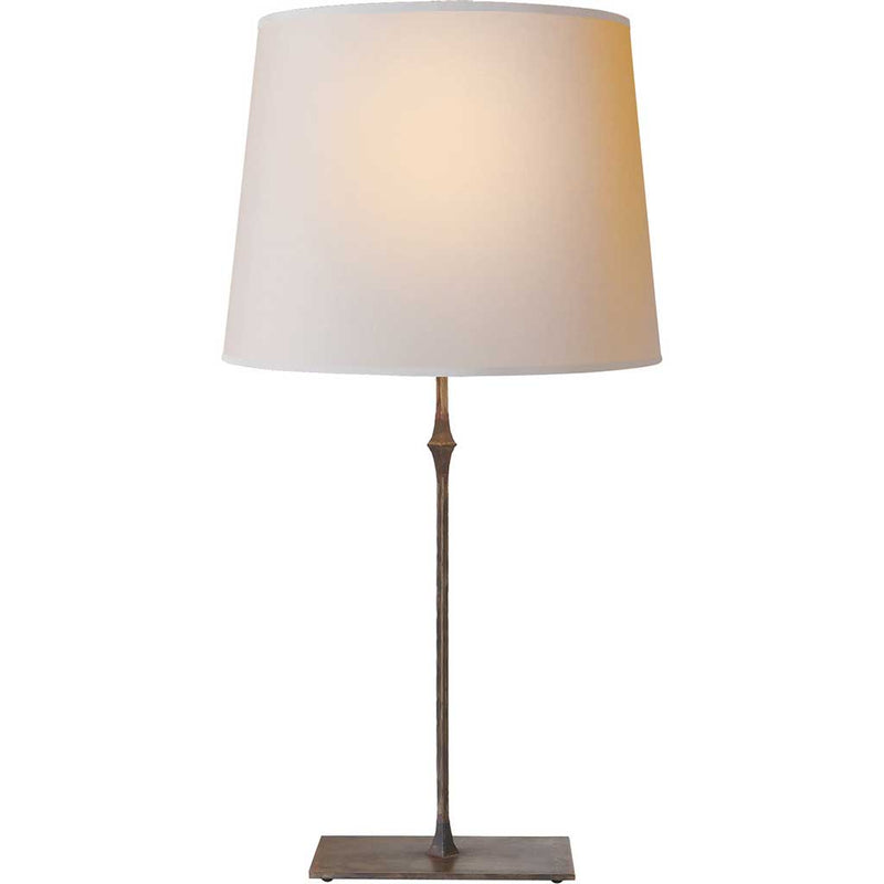 Dauphine Table Lamp in Aged Iron