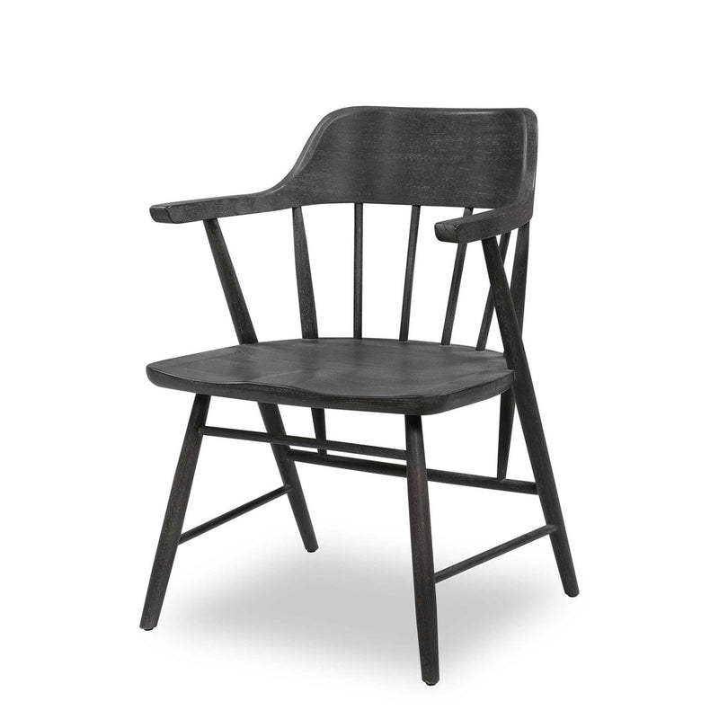 Calvin Chair in Ebony Finished Rubber Wood
