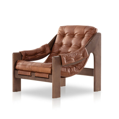 Halsey Chair in Heirloom Sienna Leather