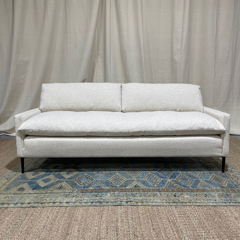 Mellow Sofa Upholstered in Antique White by Younger & Co (86")