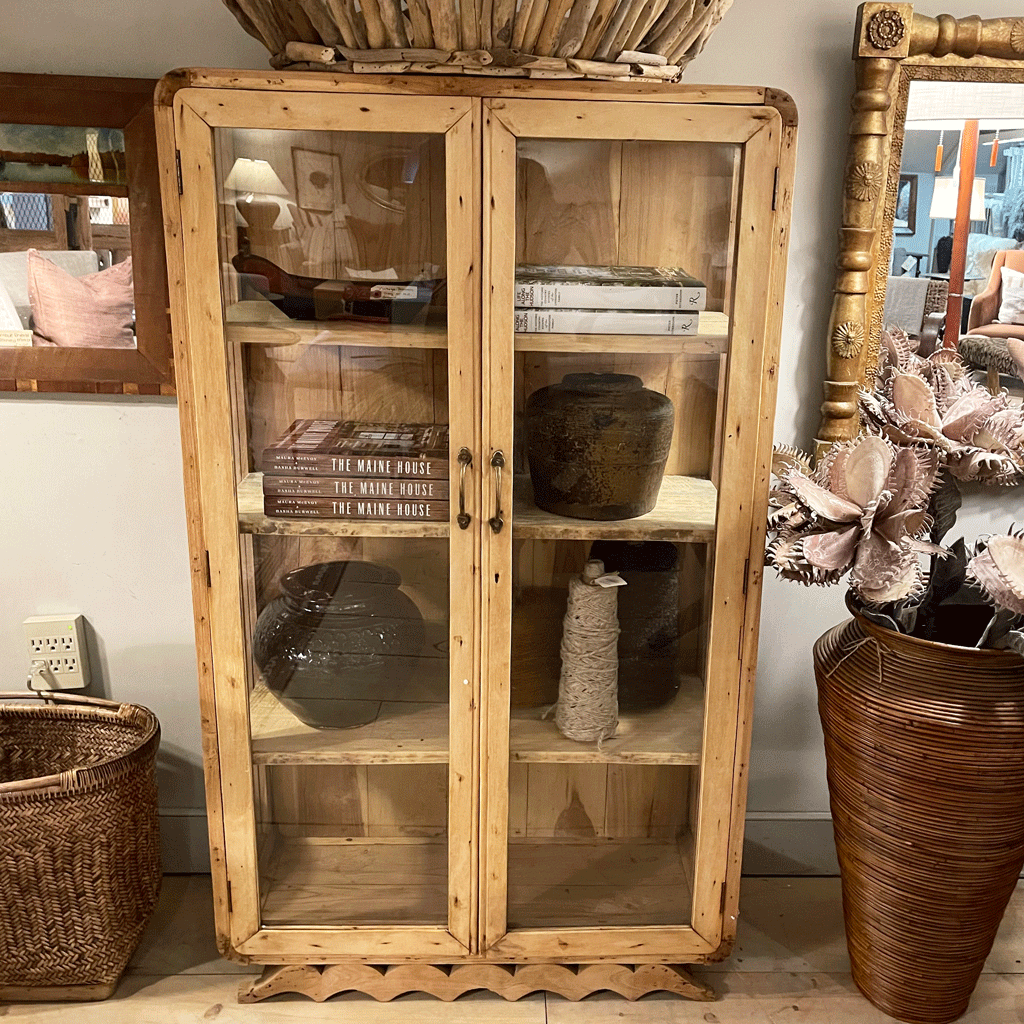 Vintage Bleached Teak Cabinet Extra Large