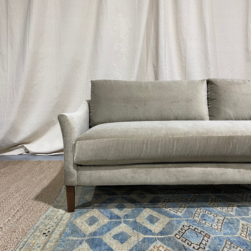 Friday Flair Arm Sofa in Smokey Taupe by Younger and Co (86")