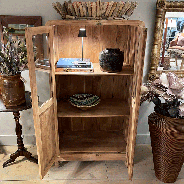 Vintage Bleached Teak Cabinet Extra Large