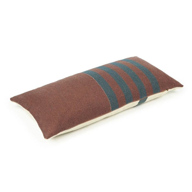 Juniper Lumbar Pillow in Leather by Libeco (15x31)