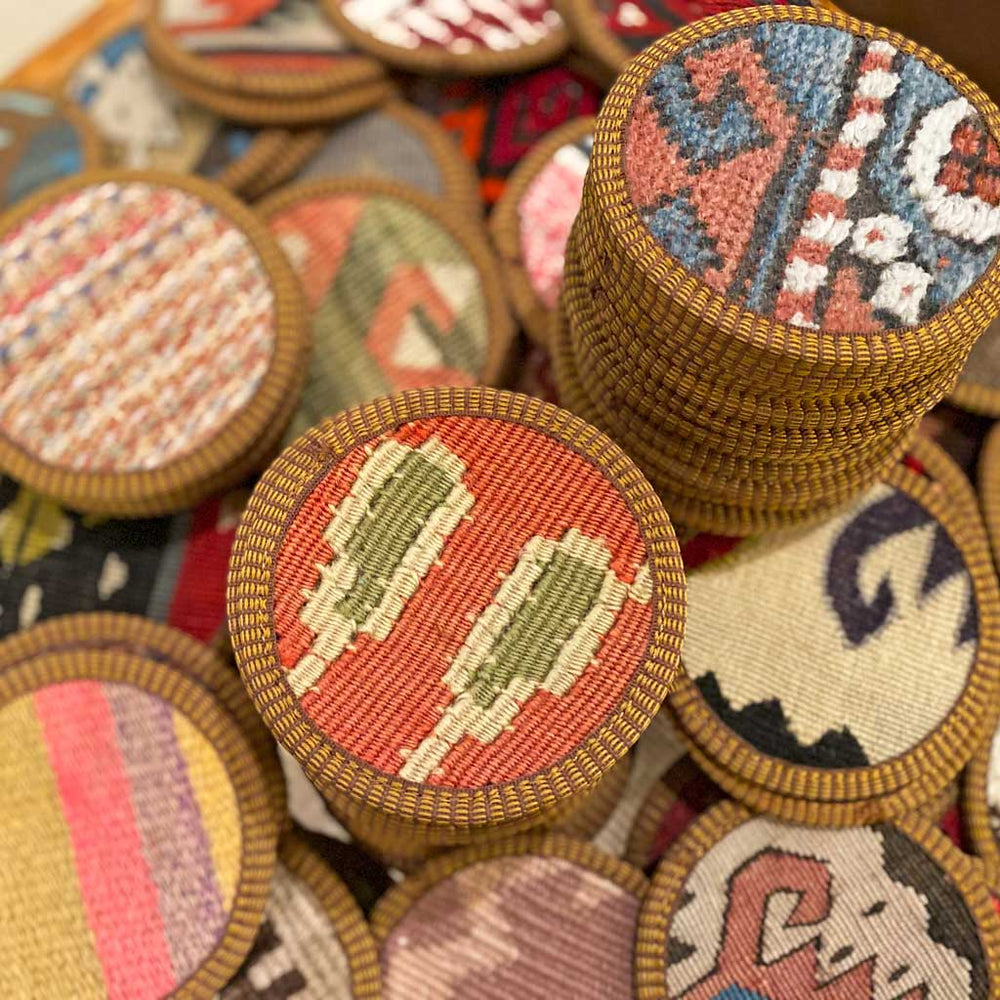 Kilim Coasters