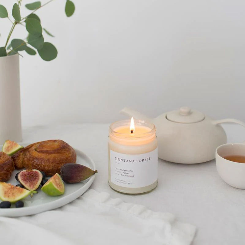 Montana Forest Minimalist Candle by Brooklyn Candle