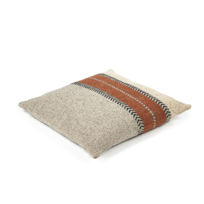 Montana Pillow in Grey by Libeco w/ Insert (25x25)
