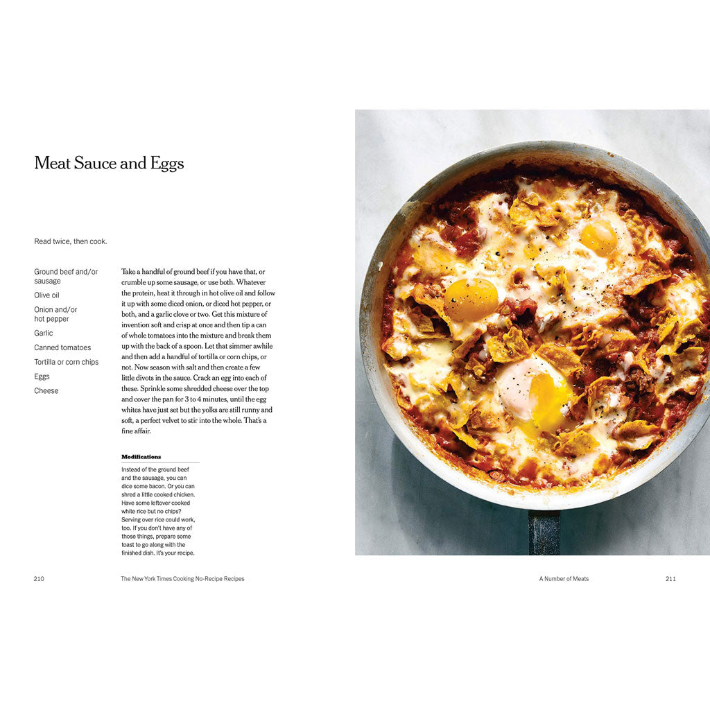 The New York Times Cooking: No Recipe Recipes