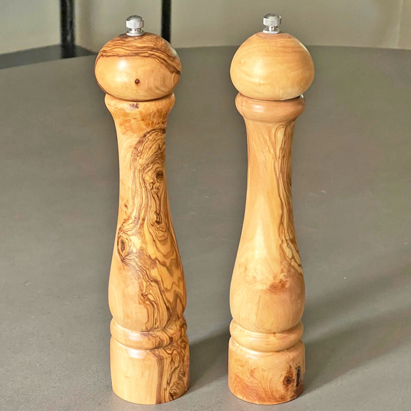 Small Olive Wood Pepper Mill