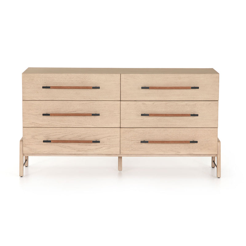 Ryder Six Drawer Dresser in Yucca Oak