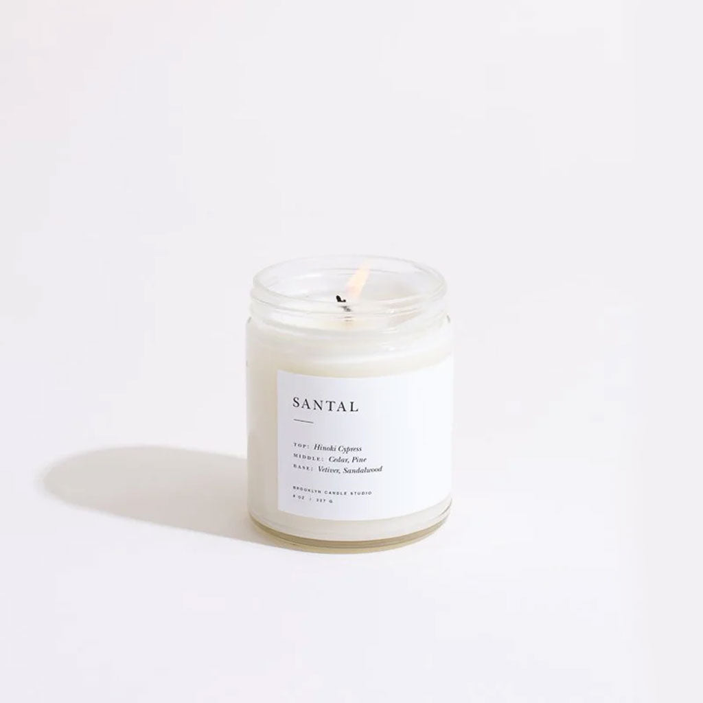 Brooklyn Candle Studio Santal Minimalist Scented Candle - Thumbnail 2