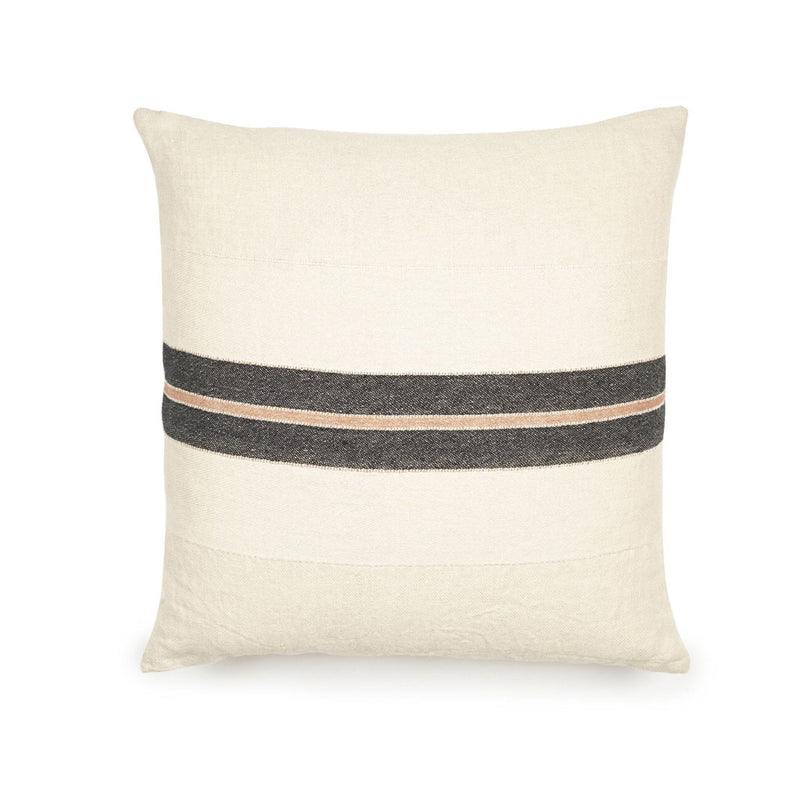 Libeco Patagonian Stripe Pillow 26x26 w/ Insert in Various Patterns 