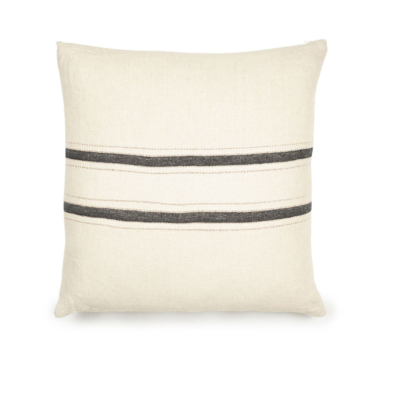 Libeco Patagonian Stripe Pillow 26x26 w/ Insert in Various Patterns 