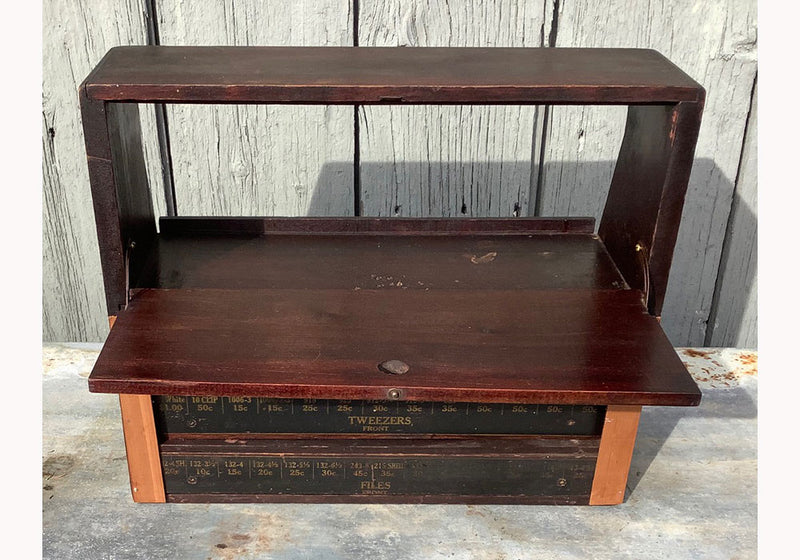 Vintage Country Store Parts Cabinet